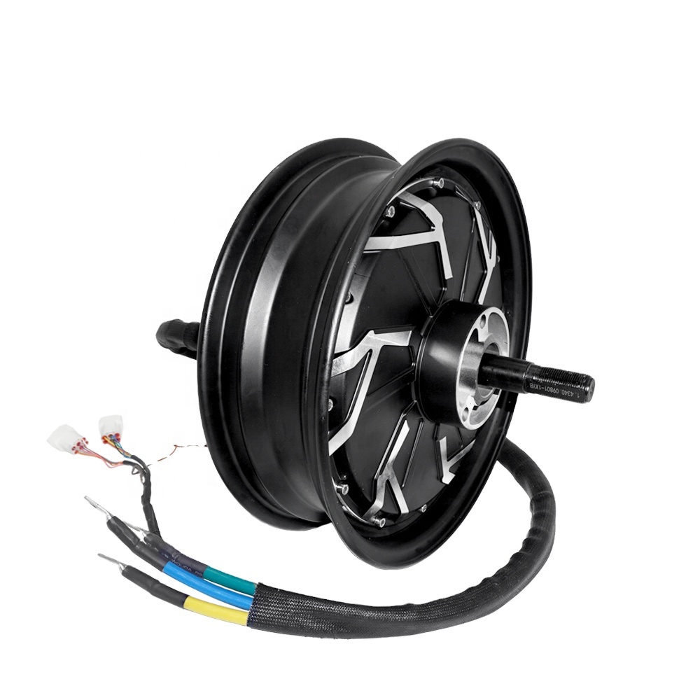 12000W Electric Motorcycle Hub Motor - Hot selling：Motor 12000W 12x3.5inch QS260 70H