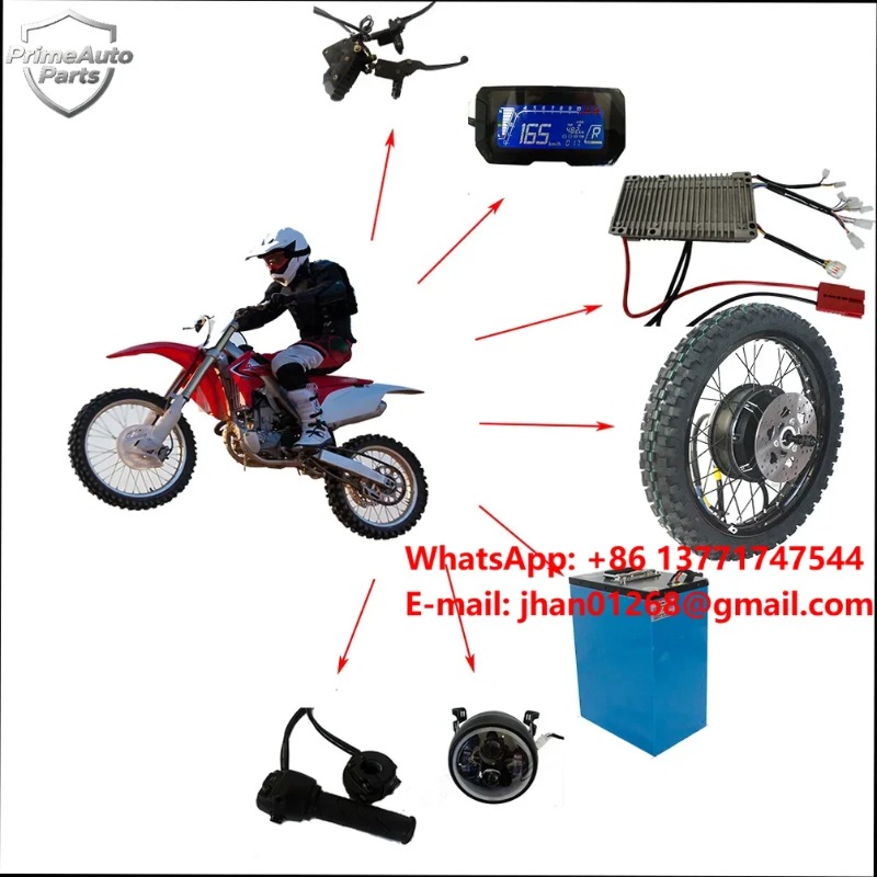 New Electric Conversion Kit 72 - 12000W Electric Motorcycle Hub Motor 评论和价格