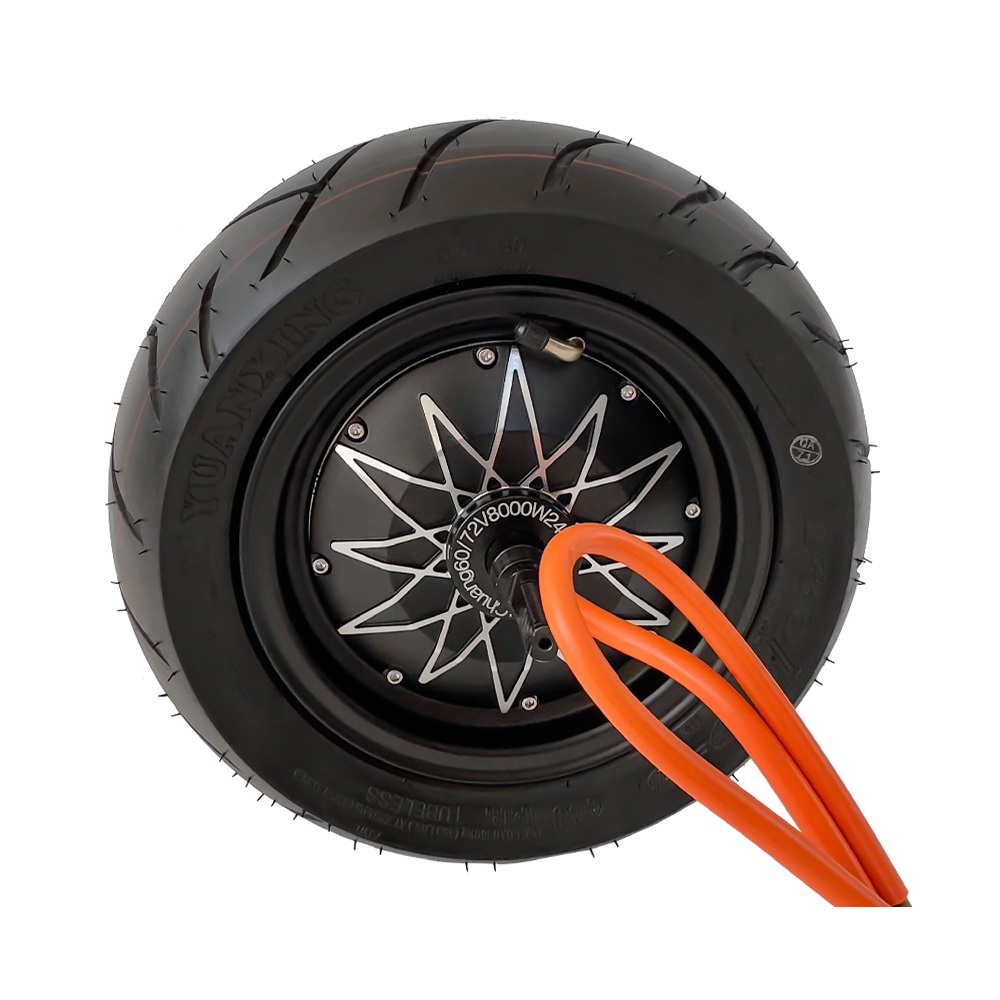 8000W Double Axles Brushless E - 72V 8000W Brushless Hub Motor 评论和价格